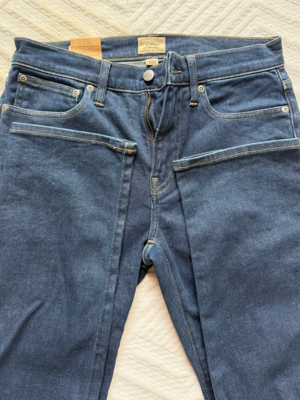 NWT J. Crew 770 Straight-Fit Stretch Jeans in Medium Wash